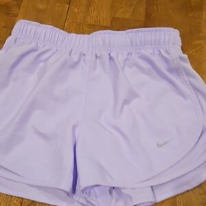 Nike Women's Light Purple Athletic Shorts